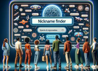 new nickname finder