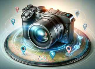 new gps map camera