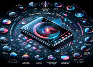 new curved display phone