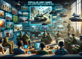 new Popular army games