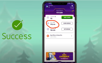 Winzo bonus cash