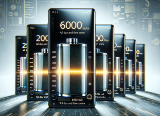 new 6000 mah battery mobile - Top 5 phones