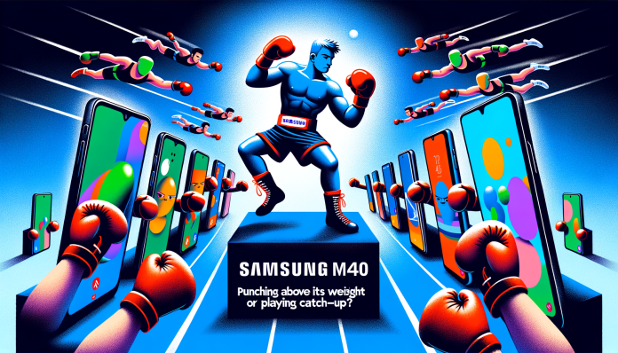 new samsung m40 review