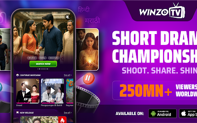 WinZO Launches the World’s First Global Short Drama Championship – Placing Indian Storytelling on the Global Stage